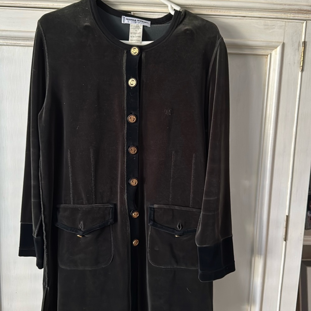 Sonia Rykiel Cotton Velour Pants and Long top.